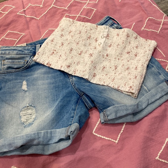 Lily asheell.top  elastic floral white - Picture 4 of 6